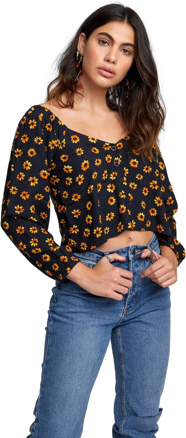 

Топ RVCA Cartia, черный