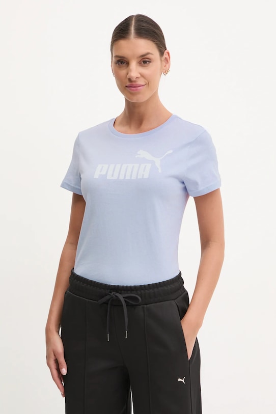 

Хлопковая футболка Puma, синий
