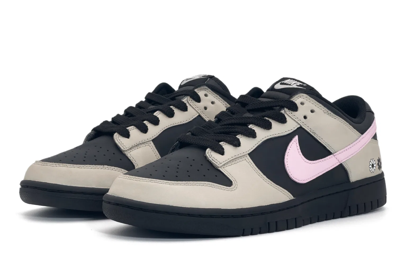Кроссовки Nike Dunk Guava Party Beige Black Pink — фото 4