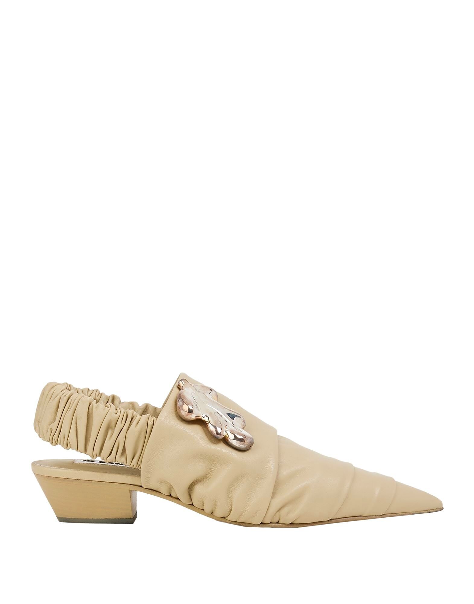 Сабо Jil Sander, бежевый