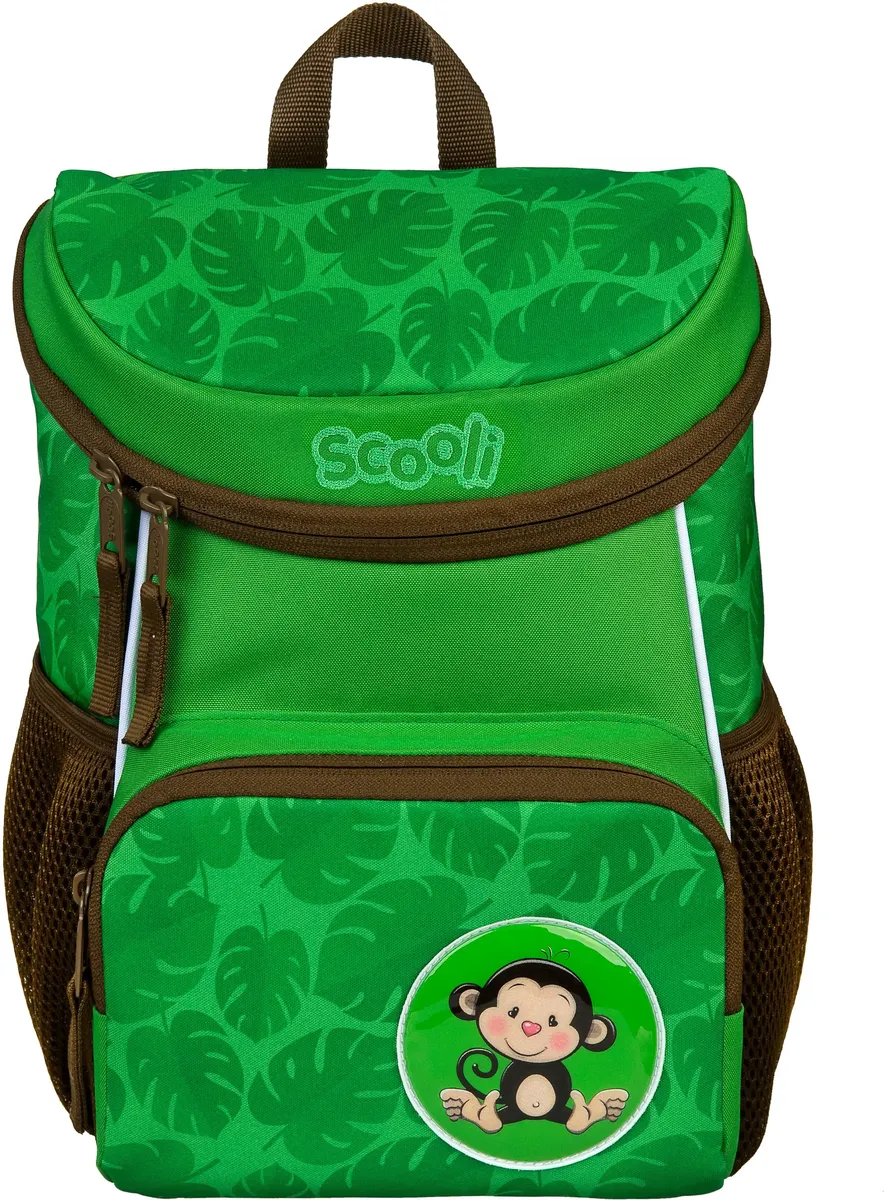 

Детский рюкзак Scooli "Mini-Me, Max Monkey", светоотражатели, цвет Ma X Monkey