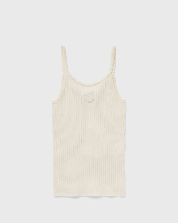 

Топ Sporty & Rich Srhwc Ribbed Tank, кремовый