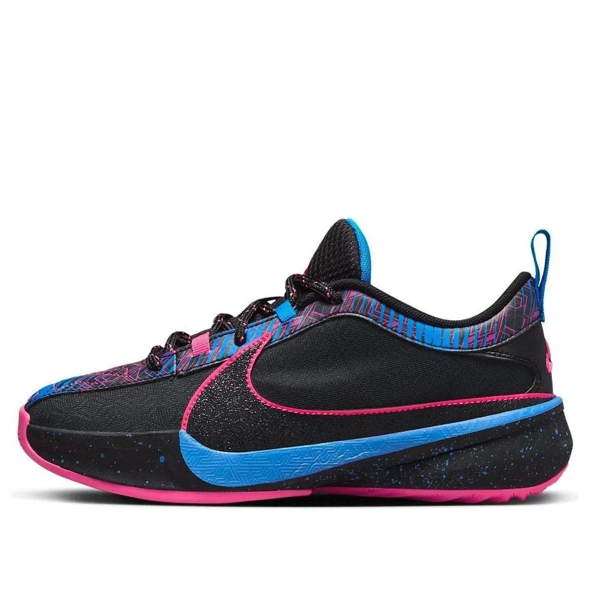 Кроссовки Nike Zoom Freak FB8979-400, черные, баскетбольные, HTAT247 — фото 2