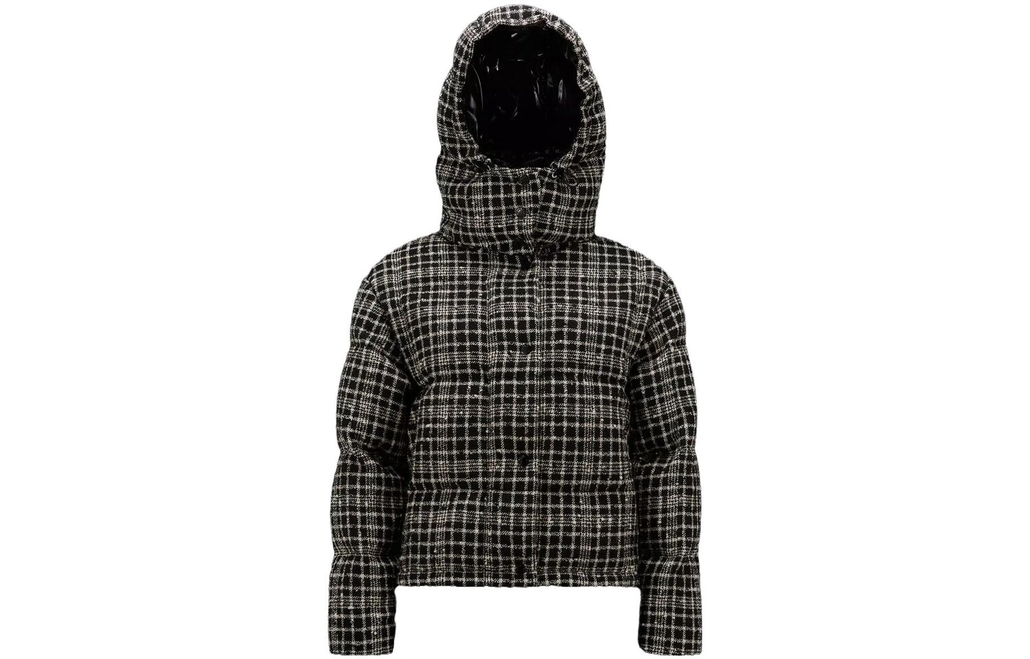 

Пуховик женский черный Moncler