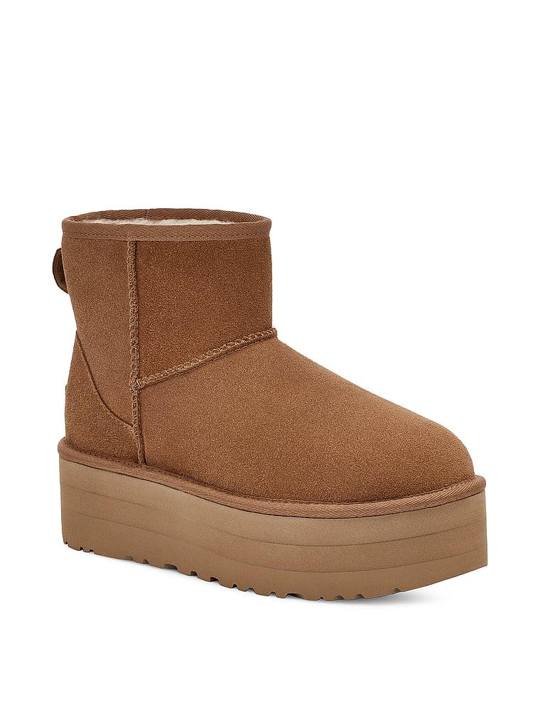 Сапоги UGG Classic на платформе, коричневый