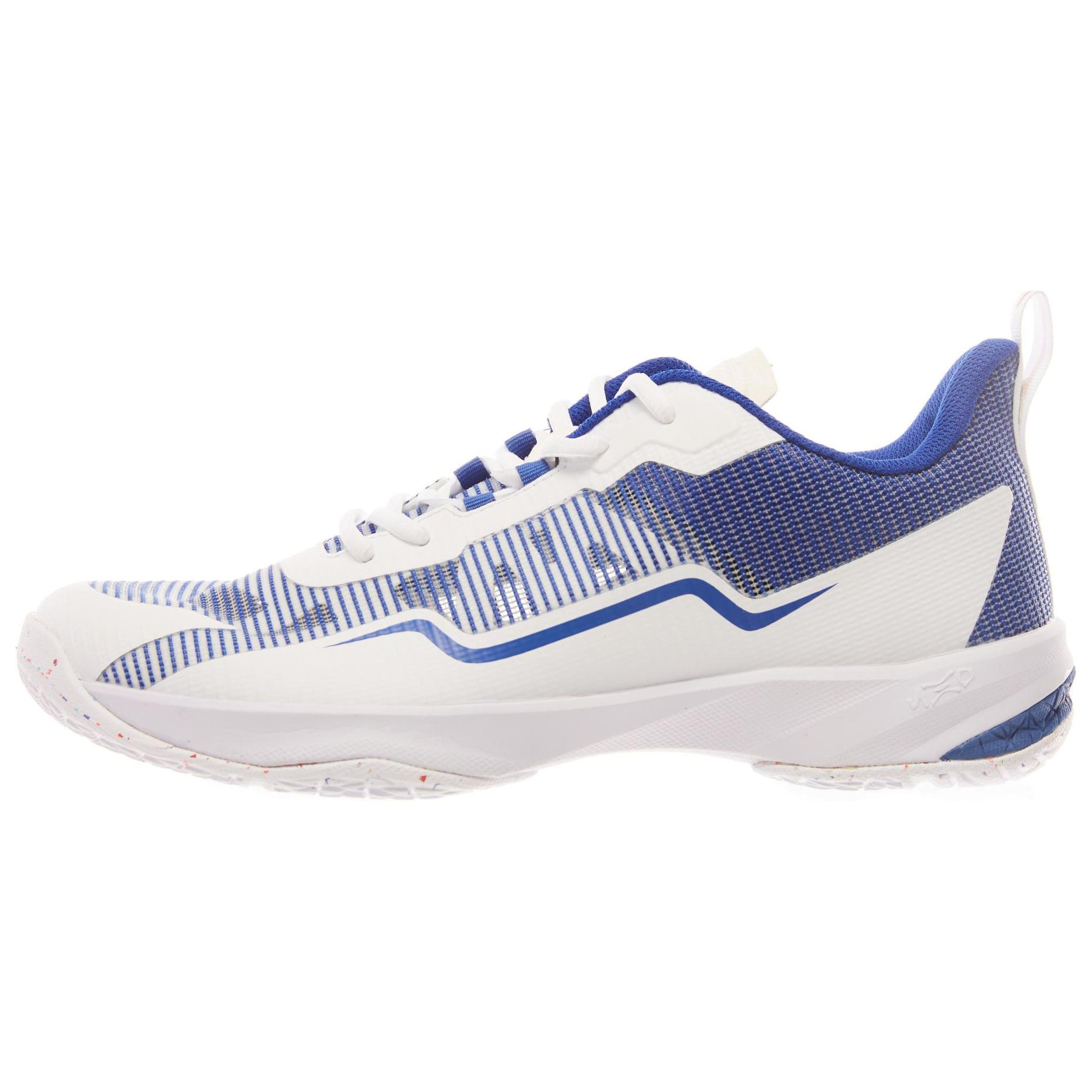 

Кроссовки DECATHLON Badminton Shoes Men Low-top White/Blue, индиго