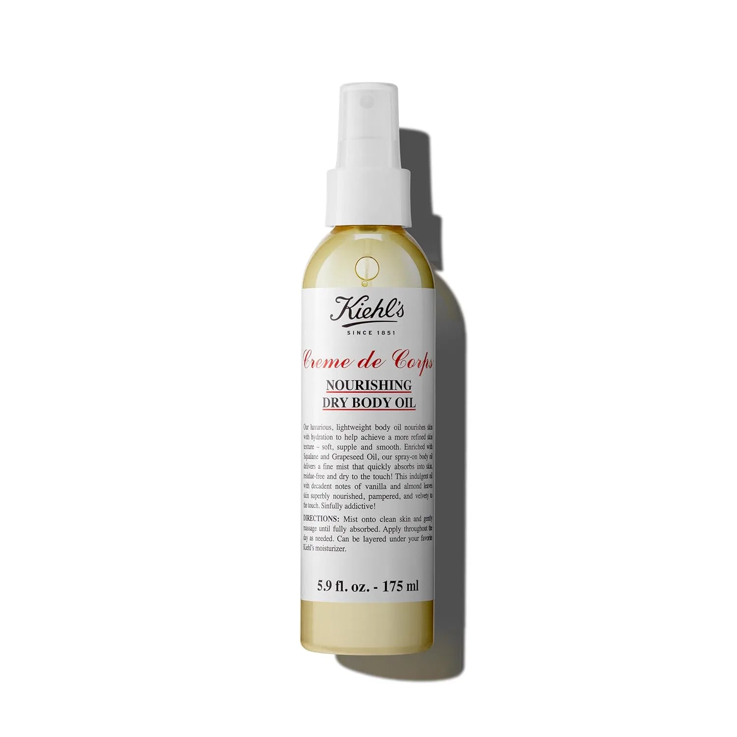 Питательное сухое масло для тела Kiehl's Creme de Corps 75 мл Kiehl'S
