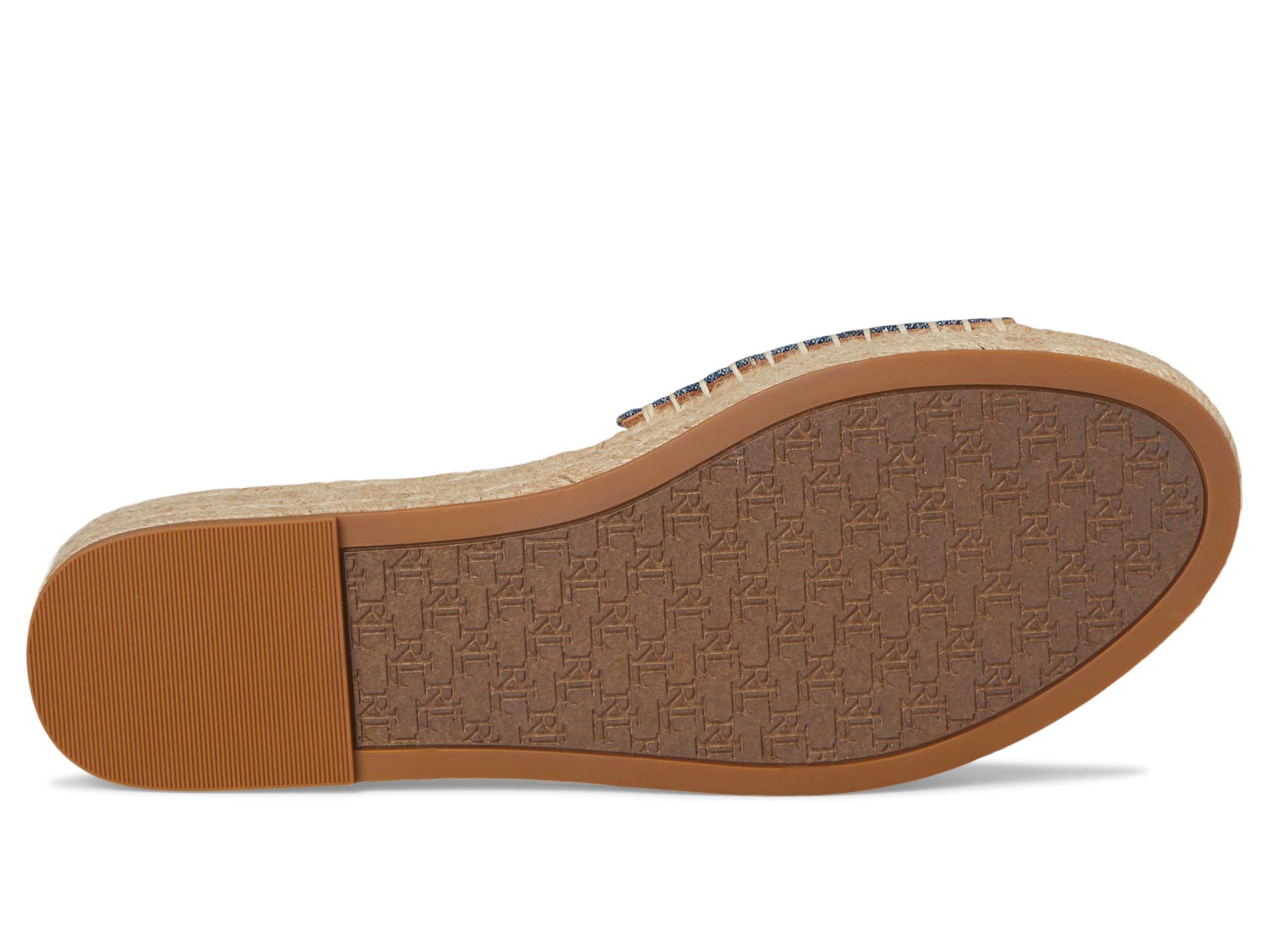 Сандалии Lauren Ralph Lauren Polly Washed Denim Espadrille, цвет Oxford Blue — фото 3