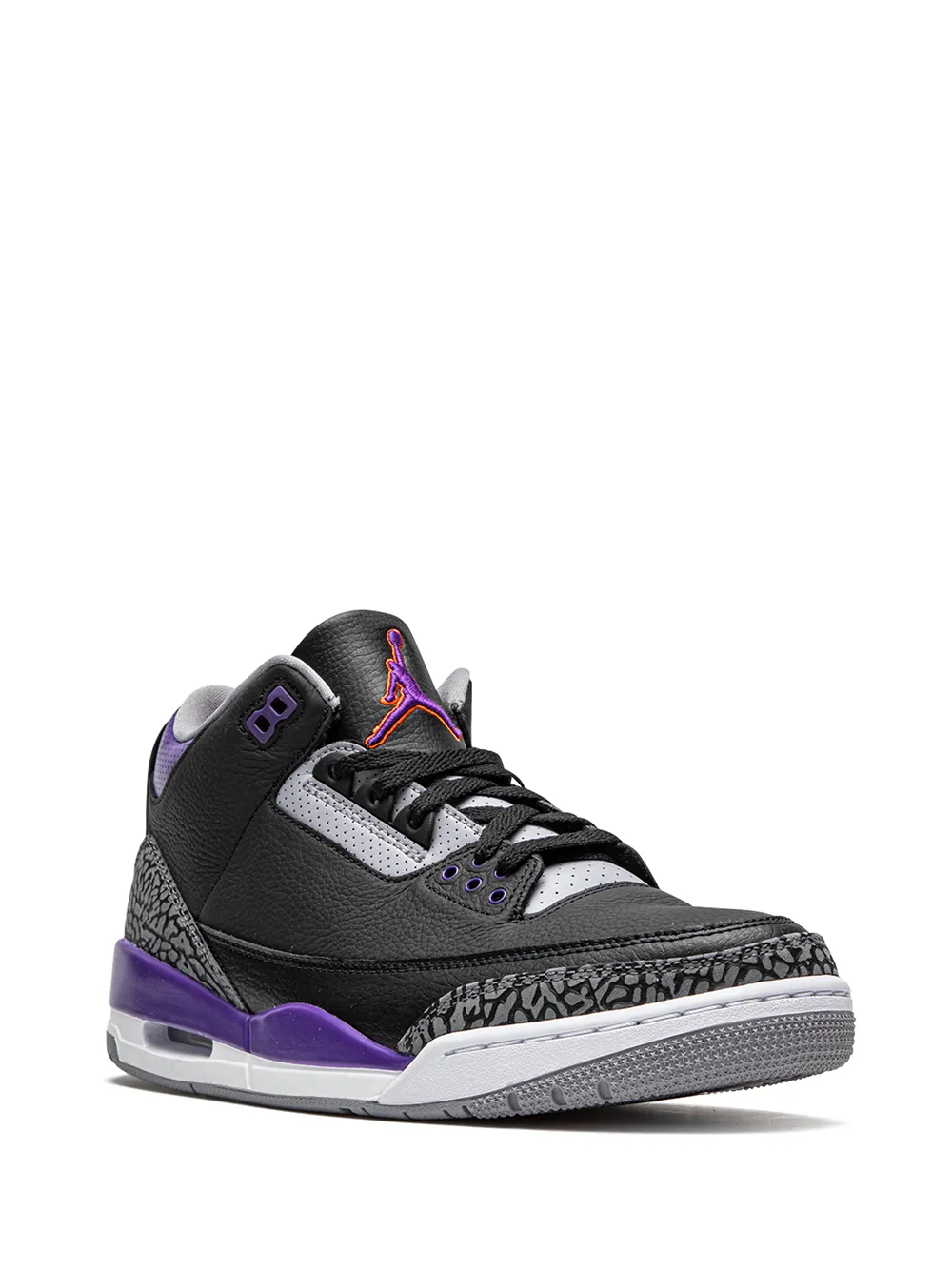 Кроссовки Air  3 Court Purple Jordan, черный — фото 2