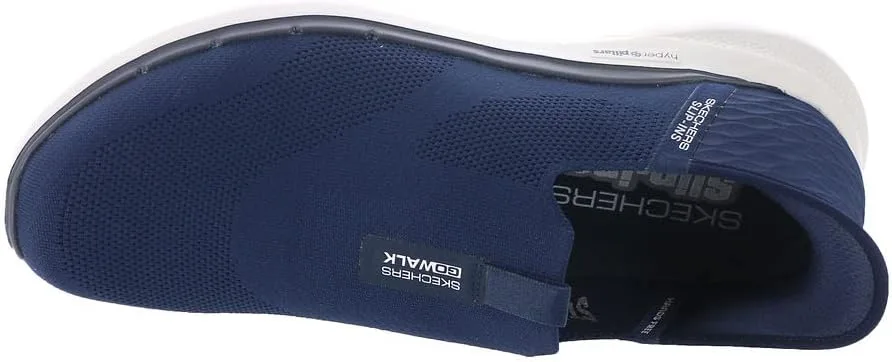 Слипоны Skechers Slip-ins: GO Walk 6 Easy On Slip-on Walking Trainers, темно-синий — фото 3