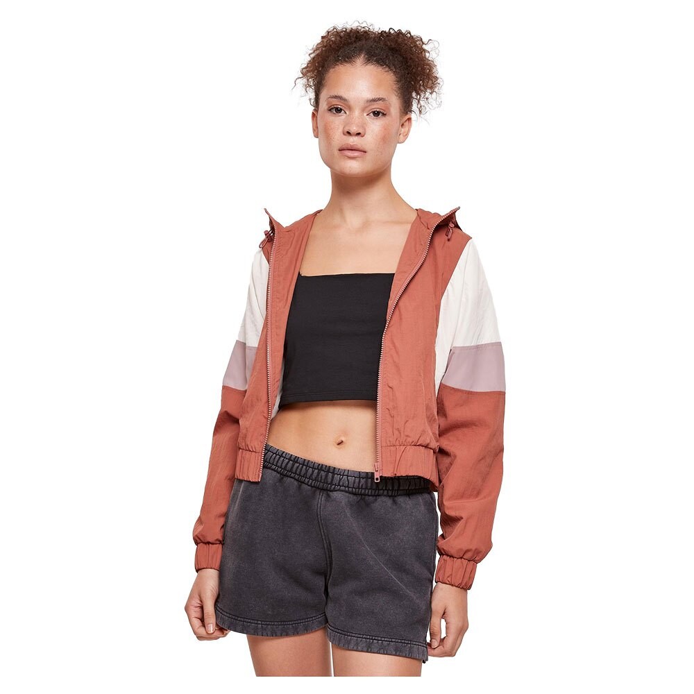 

Куртка Urban Classics 3-Tone Crinkle, оранжевый