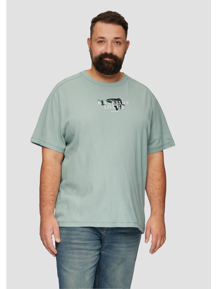 

Футболка s.Oliver T-Shirt kurzarm, зеленый