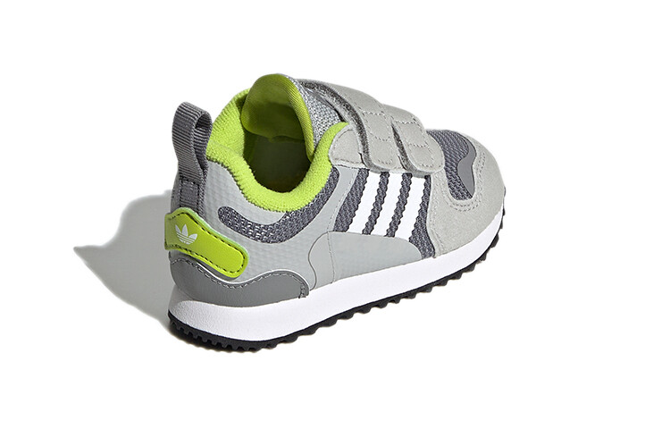 Кроссовки для детей Adidas Originals ZX 700 TD, серый/зеленый — фото 4
