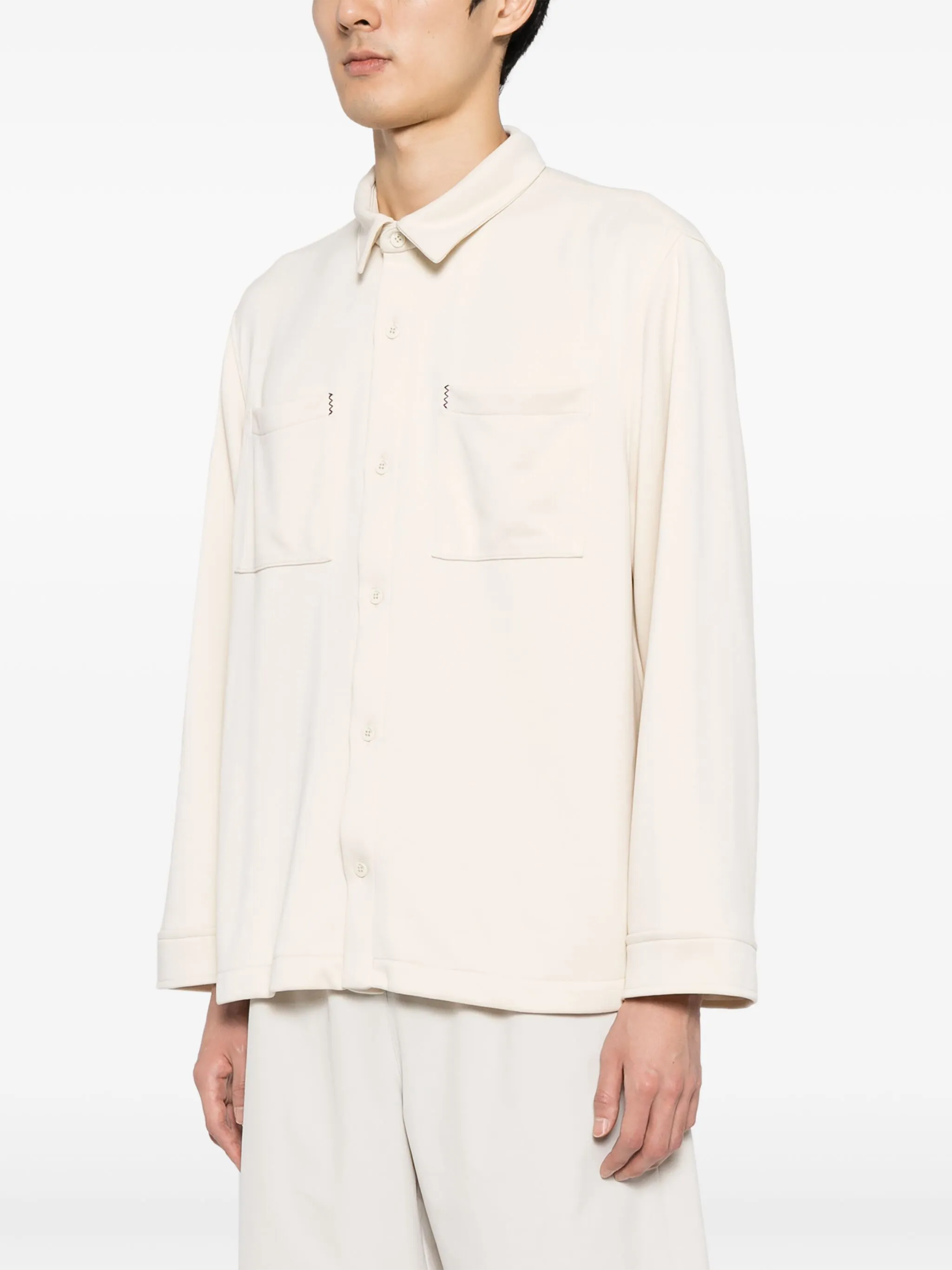 

Рубашка Coi с вышитым логотипом Off Duty, бежевый