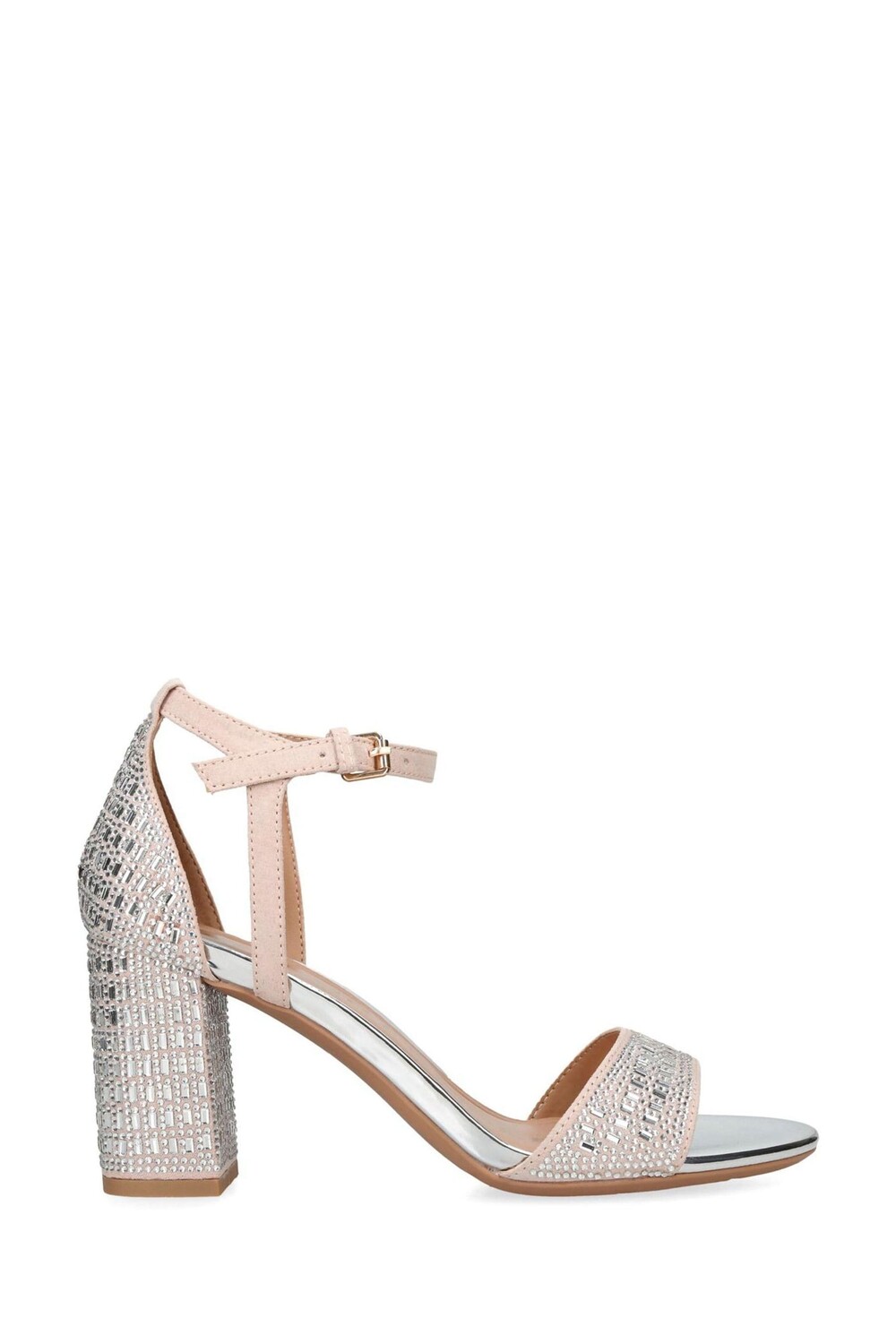 Серебряные сандалии Faryn bling2 Kg Kurt Geiger, серебряный