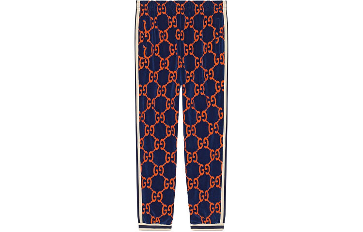 

Брюки мужские Gucci Chenille, синий / оранжевый