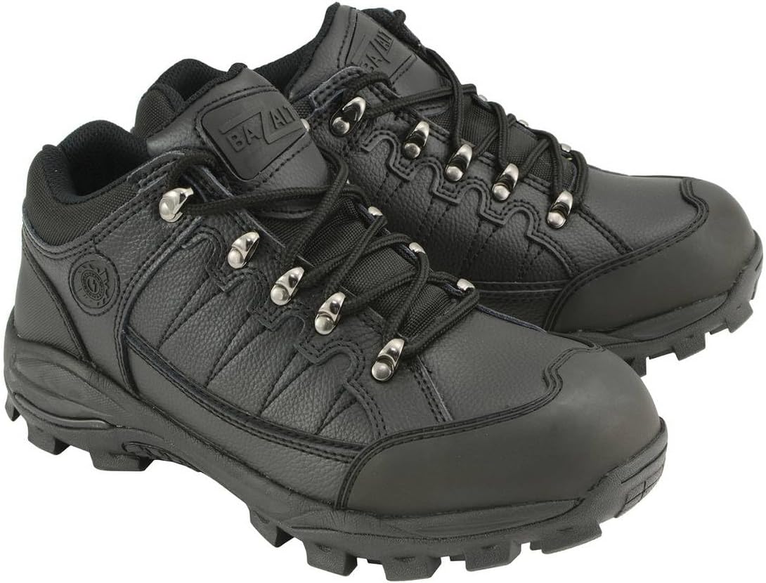 

Мужские кожаные водонепроницаемые морозостойкие походные и ботинки Bazalt, черный