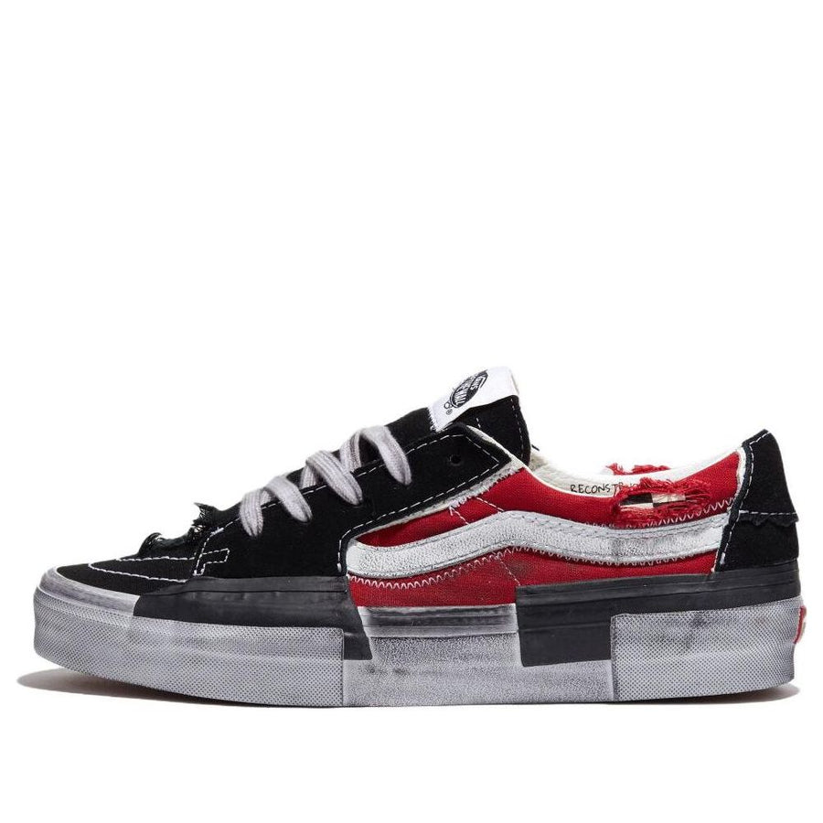 

Кроссовки Vans Sk8-Low Reconstruct 'Black Red', разноцветный