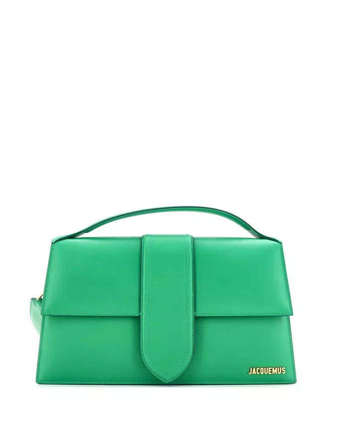 

Сумка Le Bambinou Flap из кожи Pre-Owned Jacquemus, зеленый
