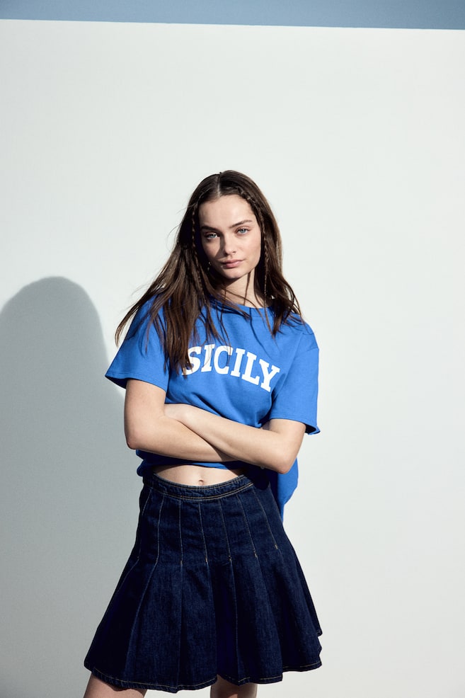 

Футболка с мотивом H&M, мультиколор
