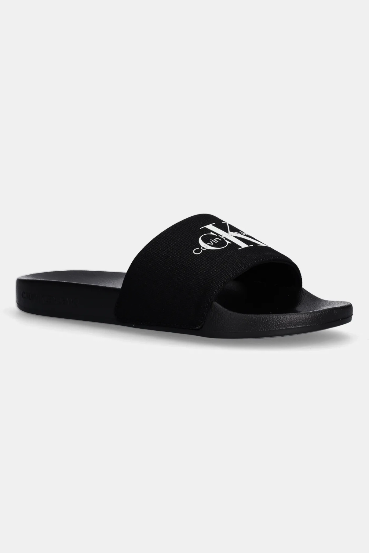 

Шлепанцы SLIDE MONOGRAM Calvin Klein Jeans, черный