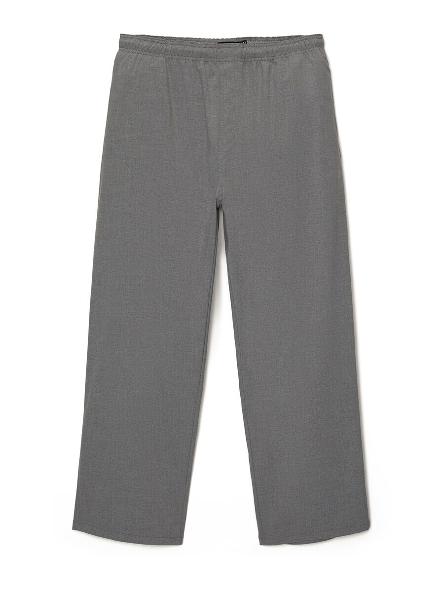 

Тканевые брюки Pull&Bear Loose fit Pants, серый
