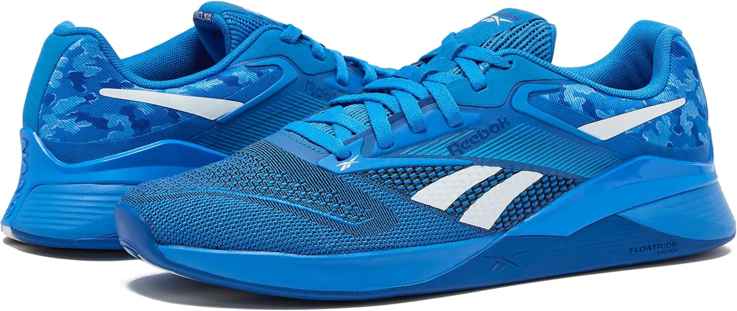 Мужские кроссовки Reebok Nano X4, для кросс-тренинга и занятий в спортзале, синий — фото 3