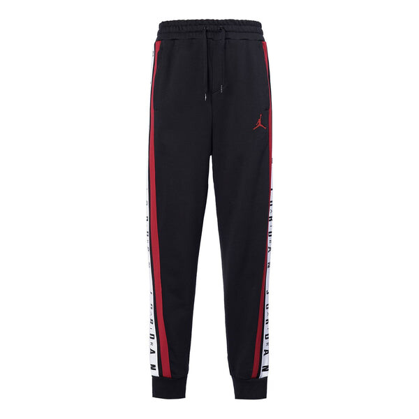 

Брюки men's fleece casual black long pants/trousers Air Jordan, черный