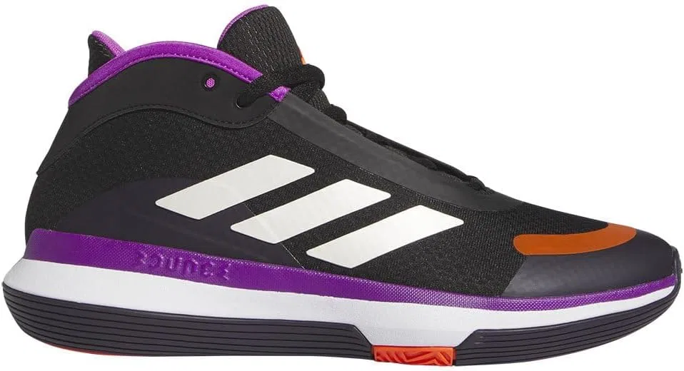 Низкие кроссовки Adidas унисекс Bounce LegendsBasketball-Schuhe, Core Black Purple Burst Aurora Black