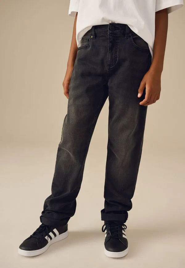 Джинсы прямого кроя Next, Washed Black