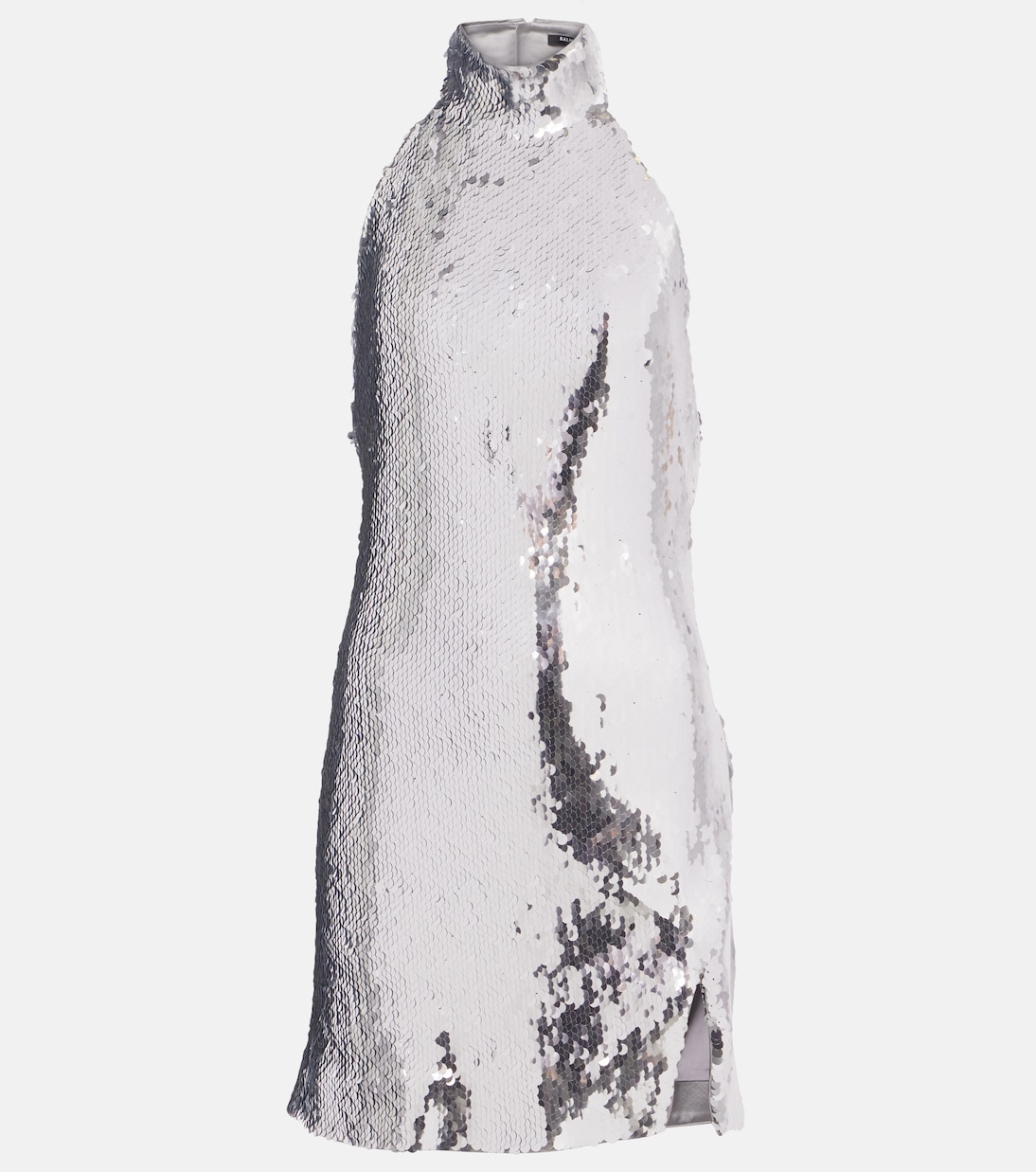 

Мини-платье с пайетками Balmain, Argente