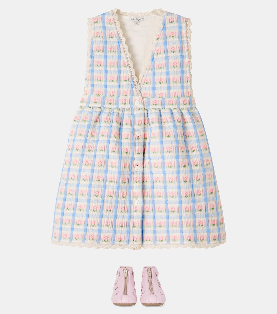 Платье Zora с цветочным принтом из хлопковой смеси Bebe Organic, Padded Floral — фото 2