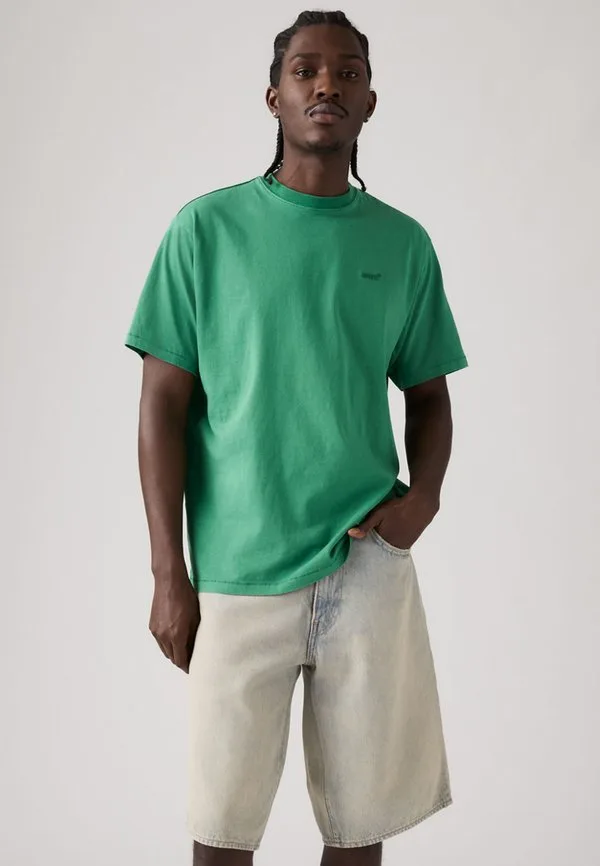 Футболка с винтажным принтом Levi'S, Garment Dye Pine Green — фото 3