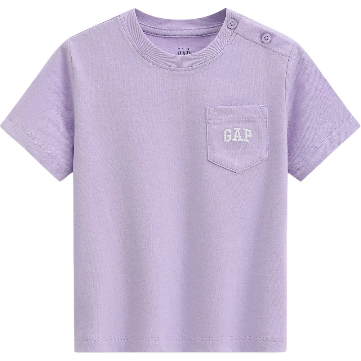 Футболка детская 3-7 лет GAP, светло-фиолетовый 893667