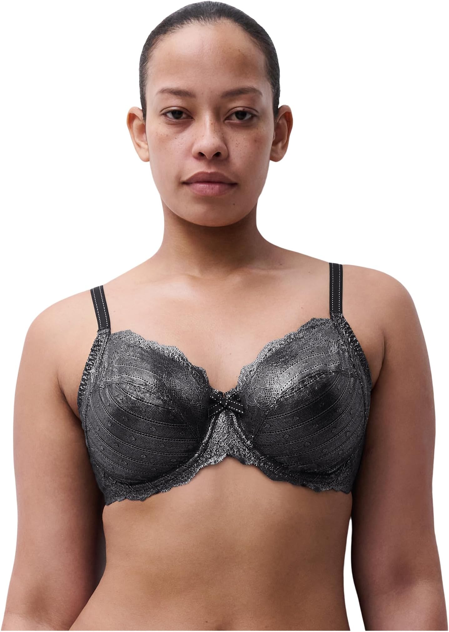 

Бюстгальтер Chantelle Rive Gauche Full Coverage Unlined Bra, серебряный