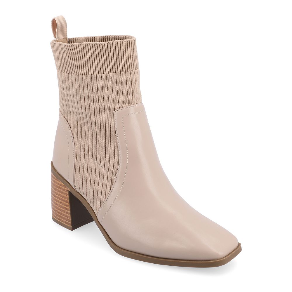 Женские ботильоны Harlowe Tru Comfort Foam из коллекции Journee Collection, цвет Taupe