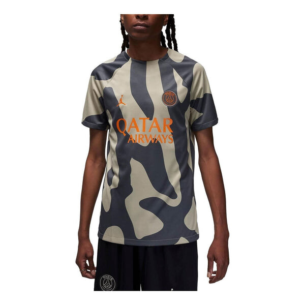 

Футболка dri fit soccer pre-match с коротким рукавом и логотипом Air Jordan, мульитколор