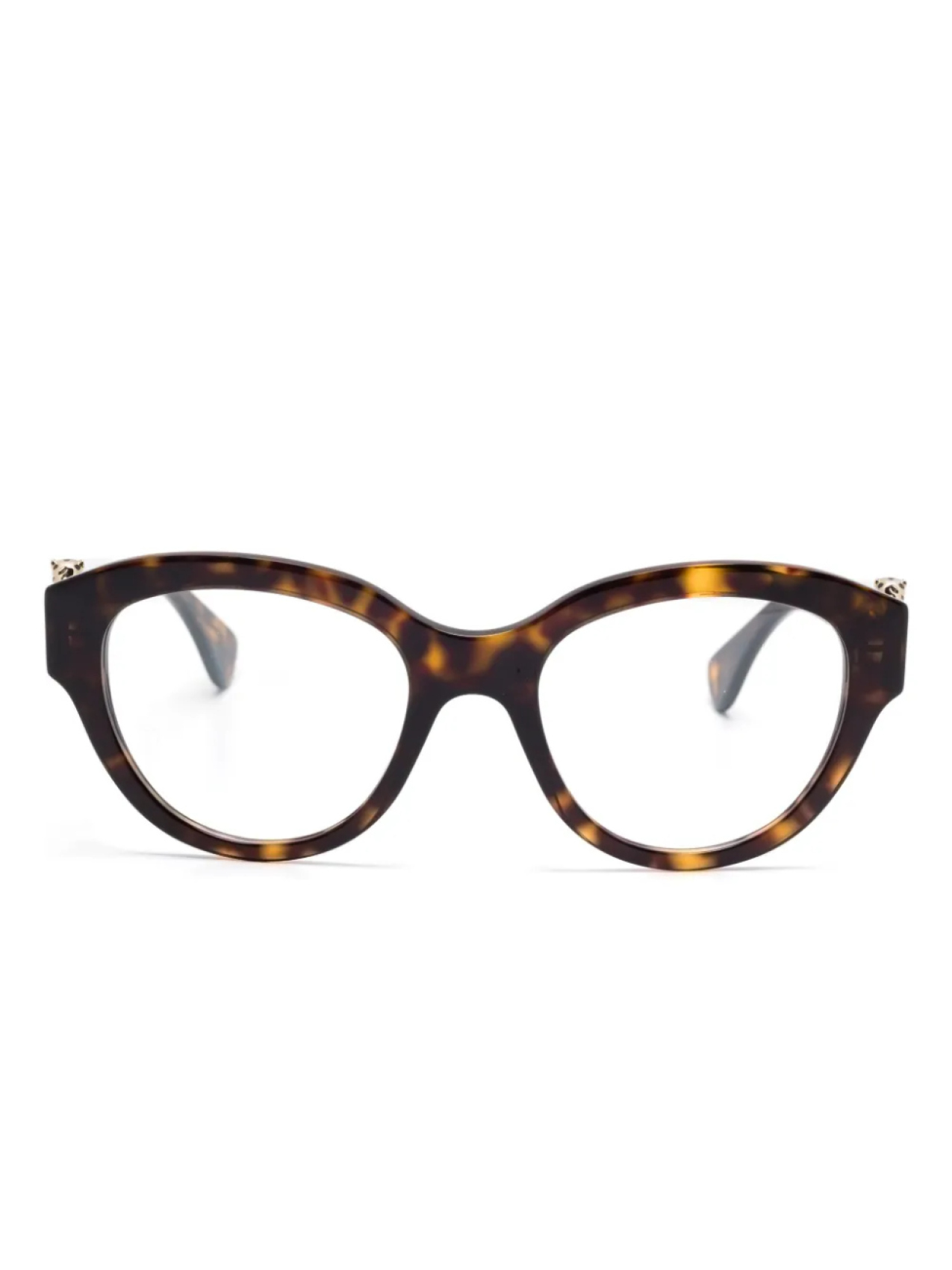 

Cartier Eyewear очки в круглой оправе, коричневый