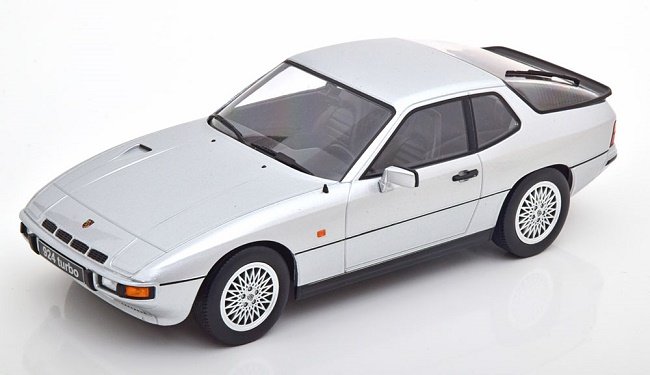 

Porsche 924 Turbo 1986 г. в масштабе Kk, серебристый, масштаб 1:18 180901 Kk-Scale