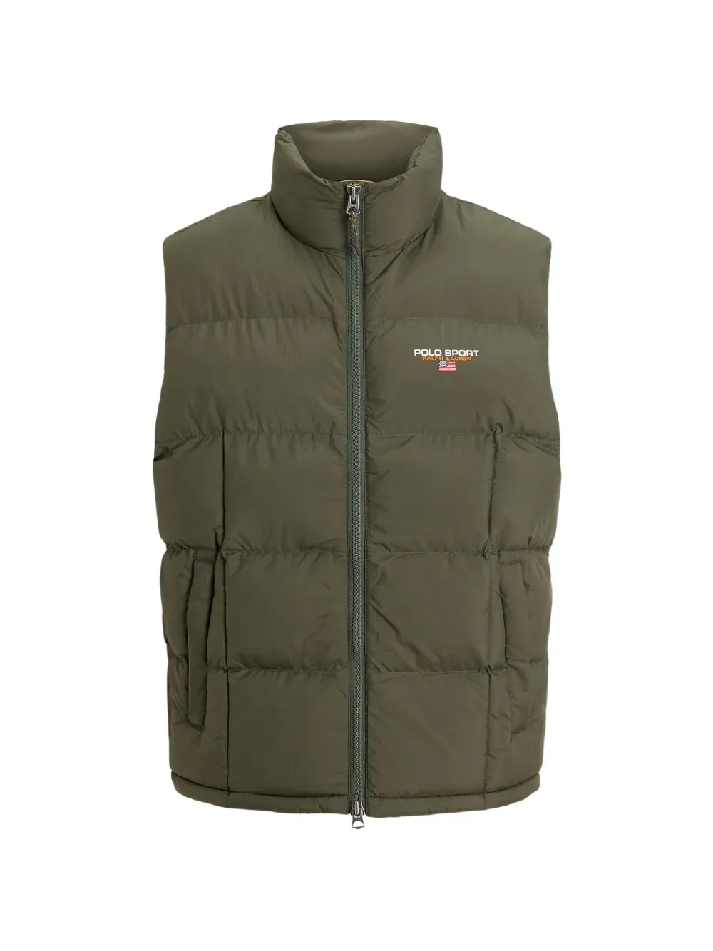Стеганый жилет Polo Sport Polo Ralph Lauren, зеленый