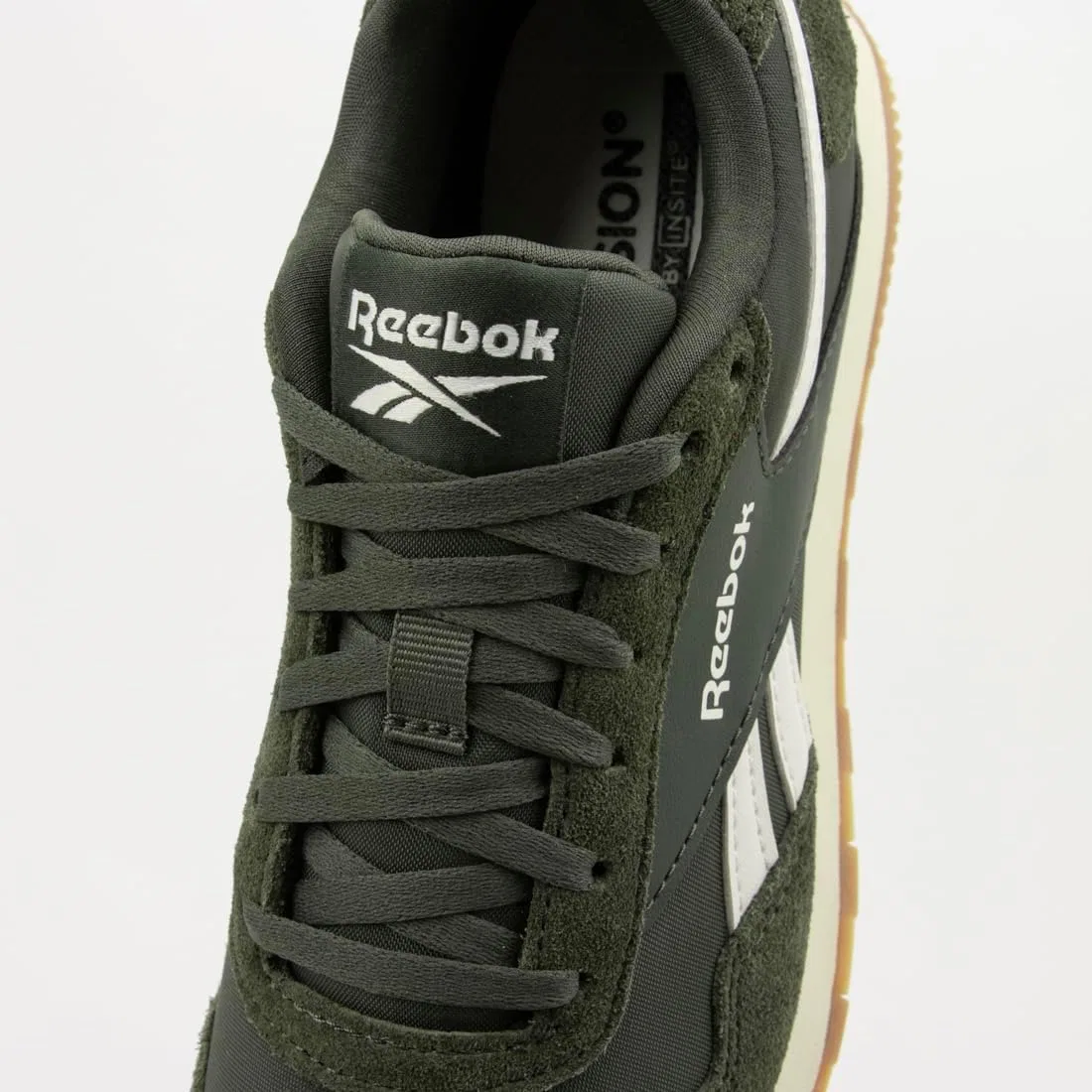 Кроссовки Reebok Unisex Glide Low Trainers, Grit Green Grit Green Chalk — фото 3