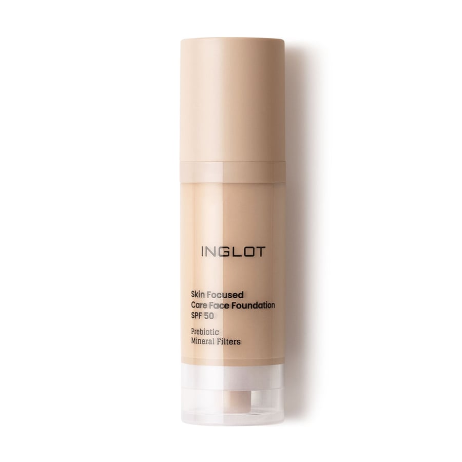 

Inglot, Skin Focused Care Foundation Spf 50, Ivory Beige 302, 30 мл