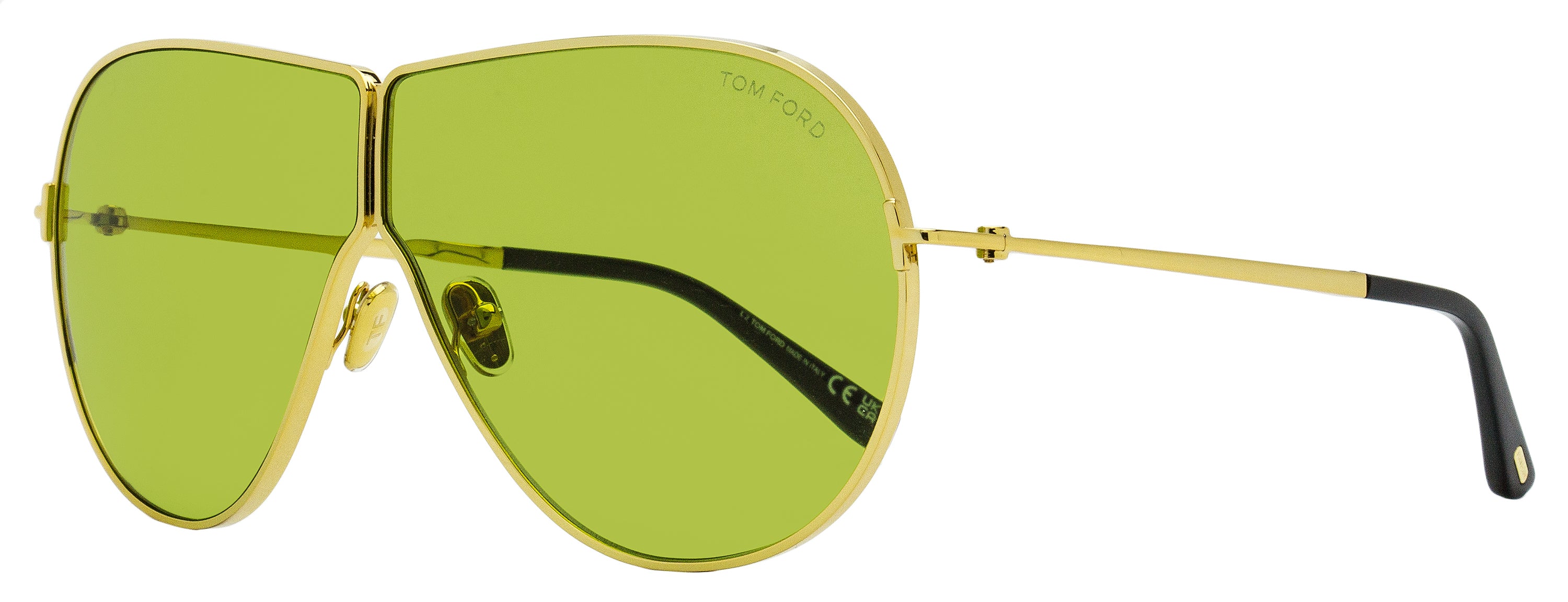 

Солнцезащитные очки Tom Ford унисекс Keating TF1158 30N золото/черный 71 мм