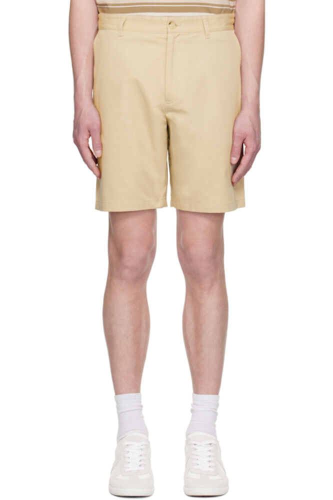 

Бежевые повседневные шорты Maison Kitsuné
