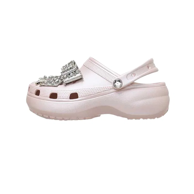Сабо детские кроссовки Crocs Quartz Pink