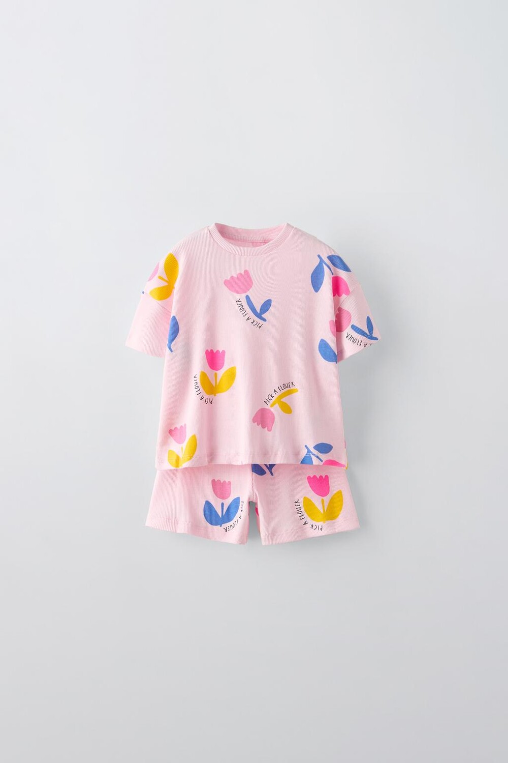 

пижама тюльпан ZARA, розовый