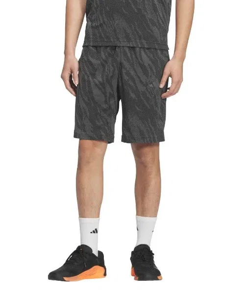 Мужские шорты adidas Tech Essentials Cool Touch камуфляж серые