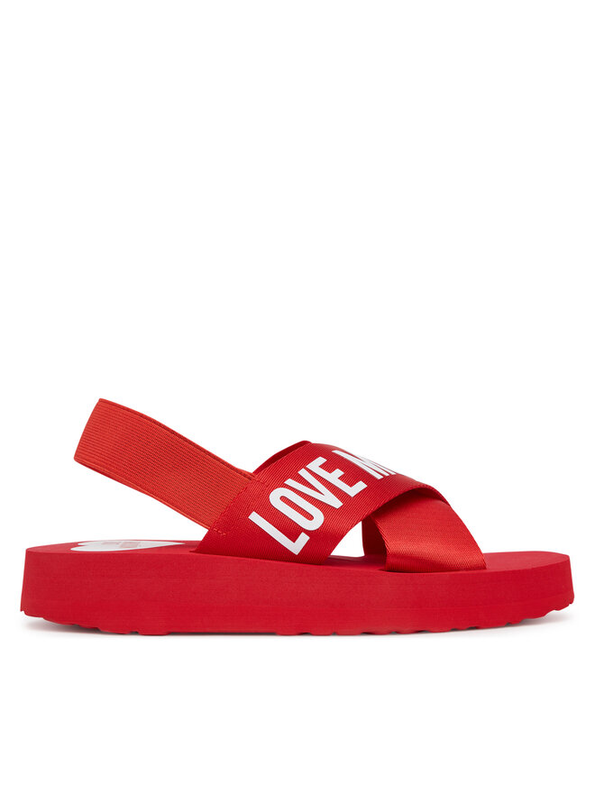 Сандалии JA16214G0MIX5500 Love Moschino, красный