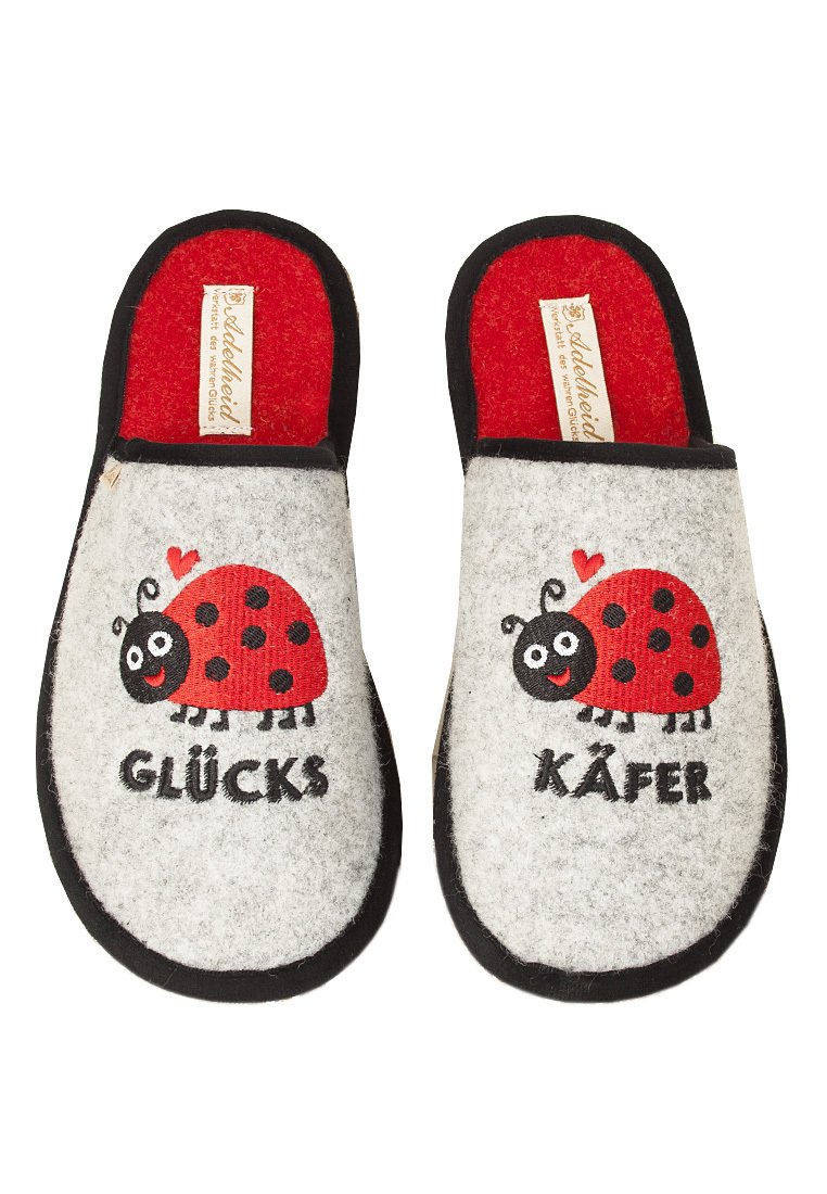Тапочки GLUCKSKAFER Adelheid, серый
