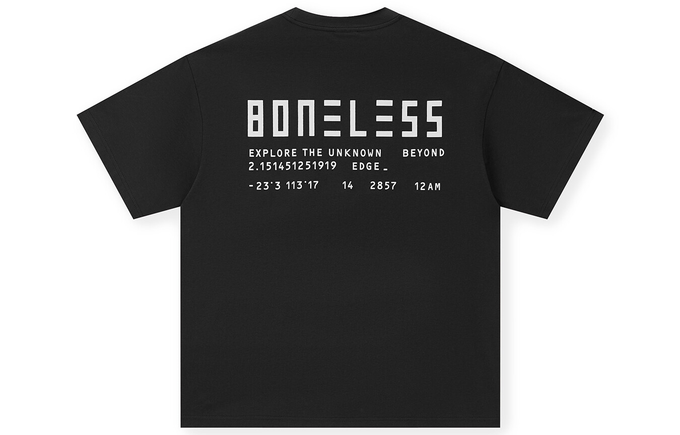 

Футболка унисекс BONELESS, Черный